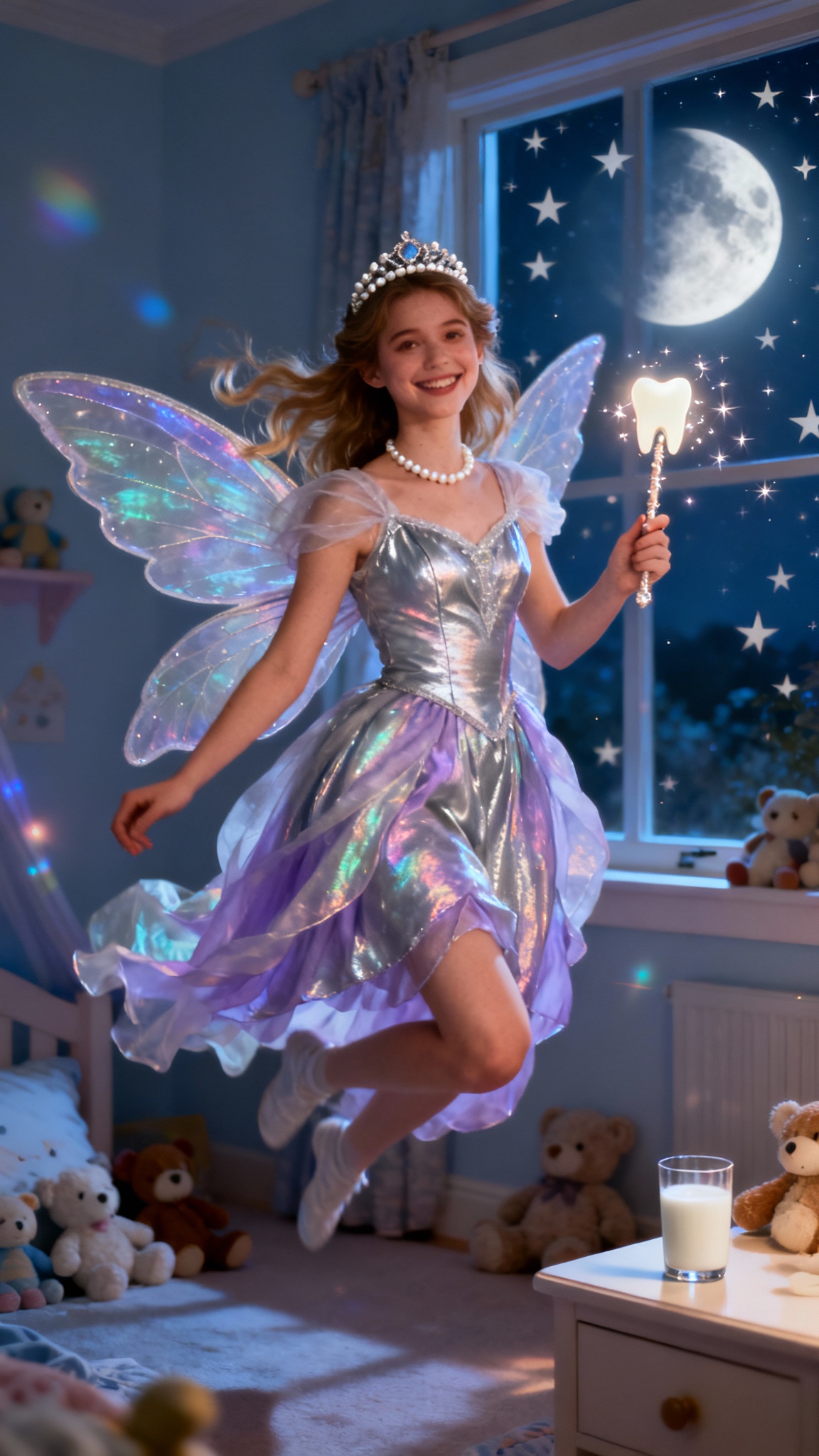 sachin and babi light blue dress Character for Birthday | Tooth Fairy | Mystical Parties | Atlanta