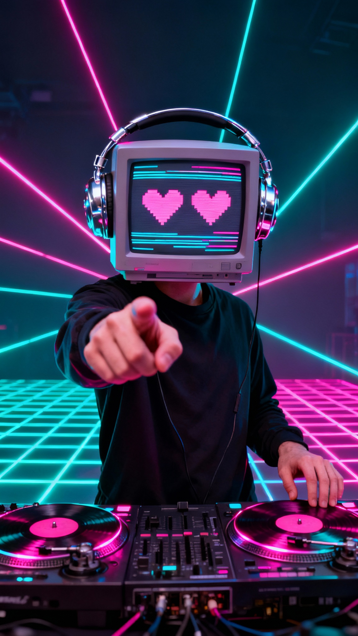 Retro CRT DJ Personalized Video — CharacterGreet